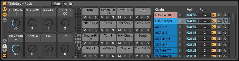 Roland TD-50 for Ableton